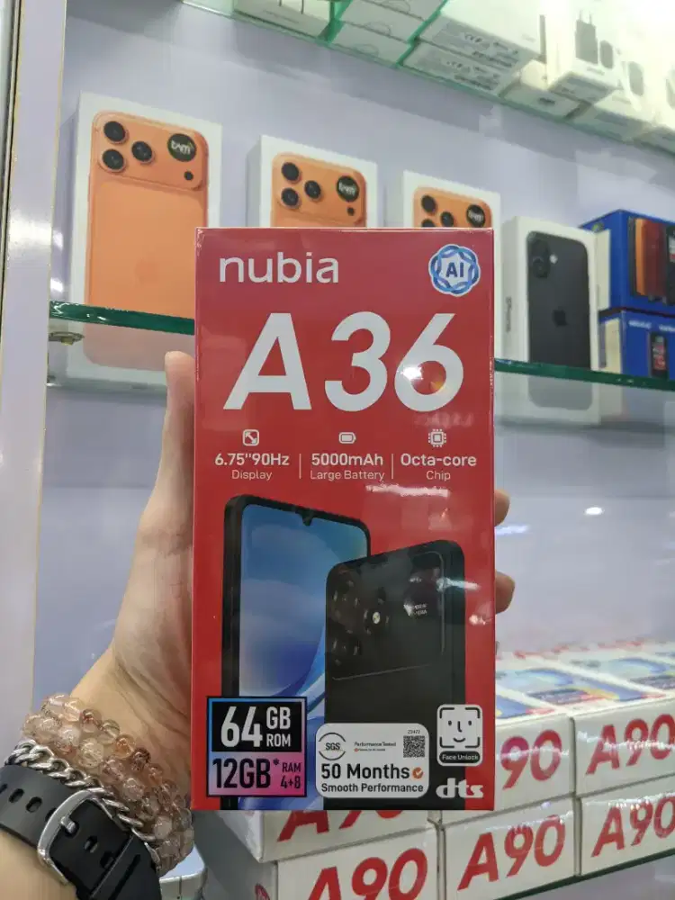 Nubia A36 4+8/64 Baru Fresh