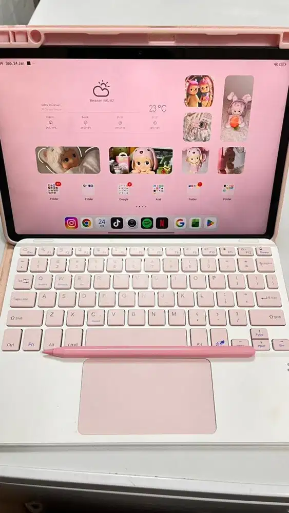 Xiaomi Redmi pad 2 128Gb Fullser (keyboard dan pen)