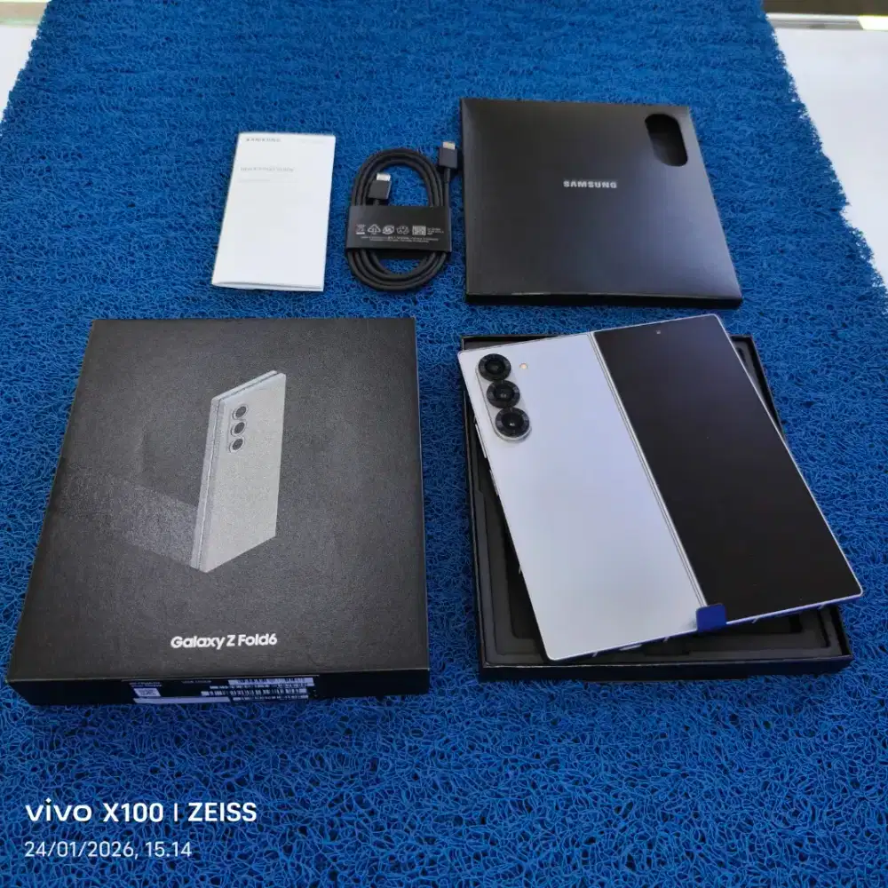 Samsung Galaxy Z Fold 6 12/512gb 99,9% like new Ex Grs resmi sein