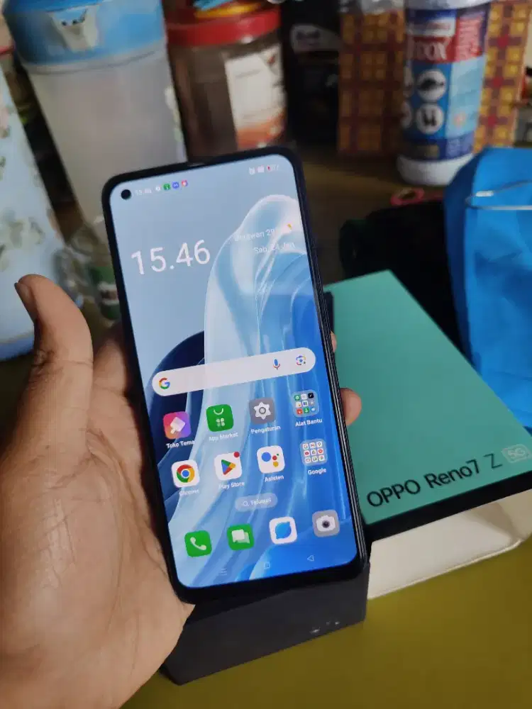 Oppo reno 7z 5g 128gb black fulset