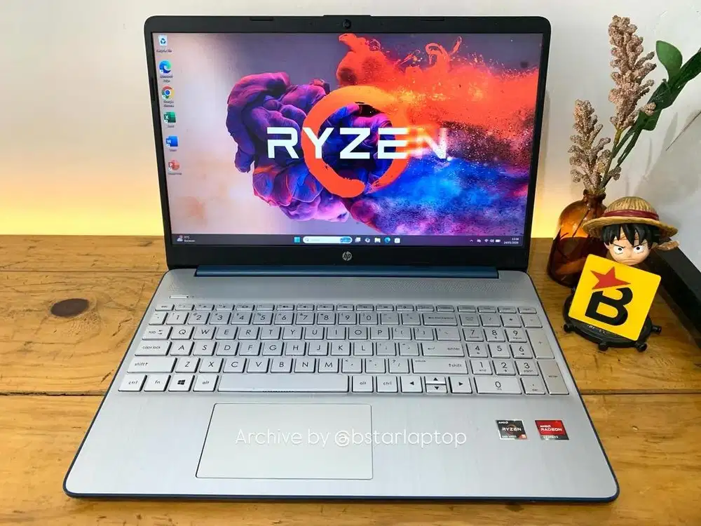 Laptop HP 15-ef2xx Ryzen 5 5500U RAM 16/512 SSD LED FHD Desain Lancar