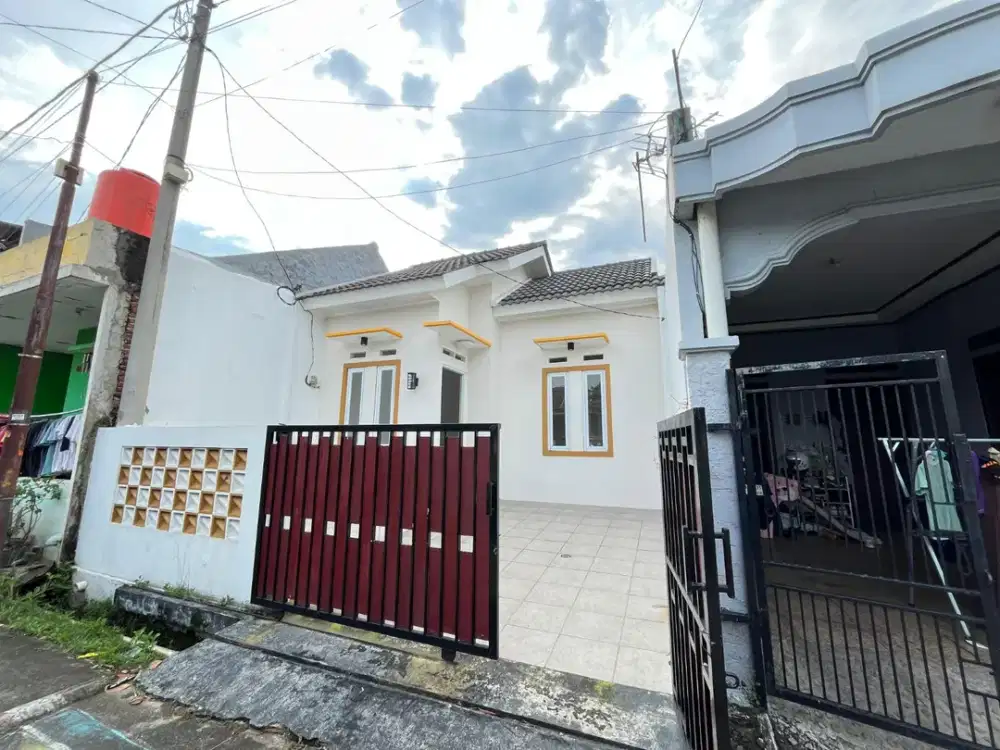 DIJUAL RUMAH MURAH MINIMALIS TYPE 60 AKSES DEKAT TOL BURANGKENG 5 MENIT DI GRAND RESIDENCE CITY