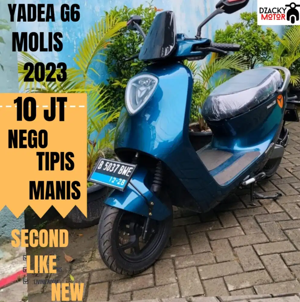 YADEA G6 MOLIS 2023 SECOND LIKE NEW