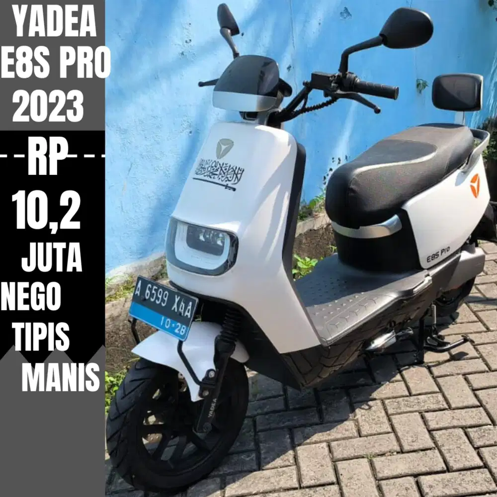 YADEA E8S PRO 2023 SECOND LIKE NEW