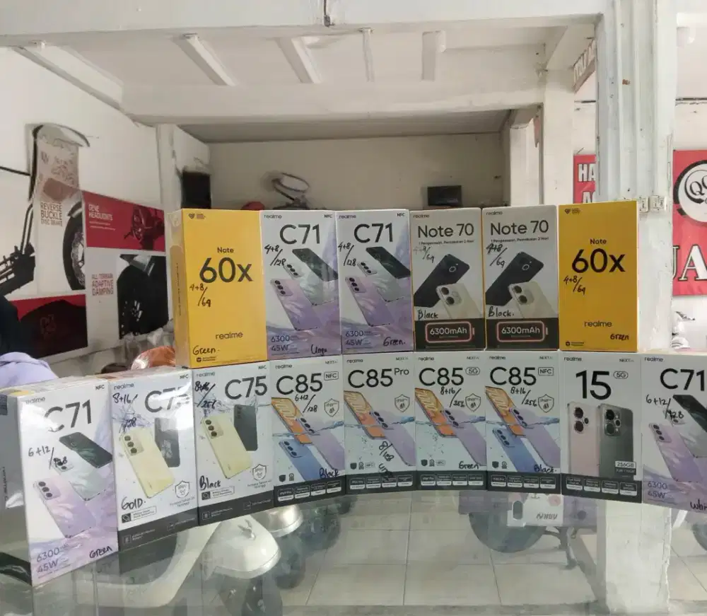 Promo MURAH‼️All Type Realme  Promo hp baru, segel dan murah