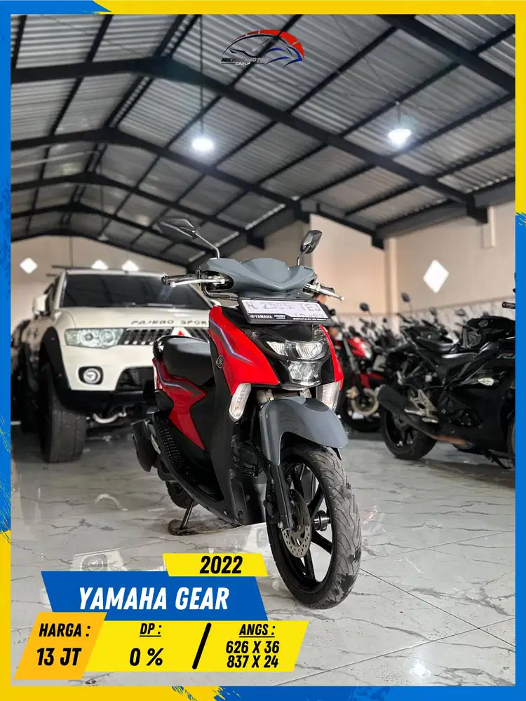 YAMAHA GEAR 2022 MANTAP GASS MASZEHH HIKMAH MOTOR KEPUH