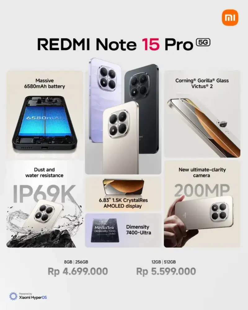 Pre Order Redmi Note 15 Series !