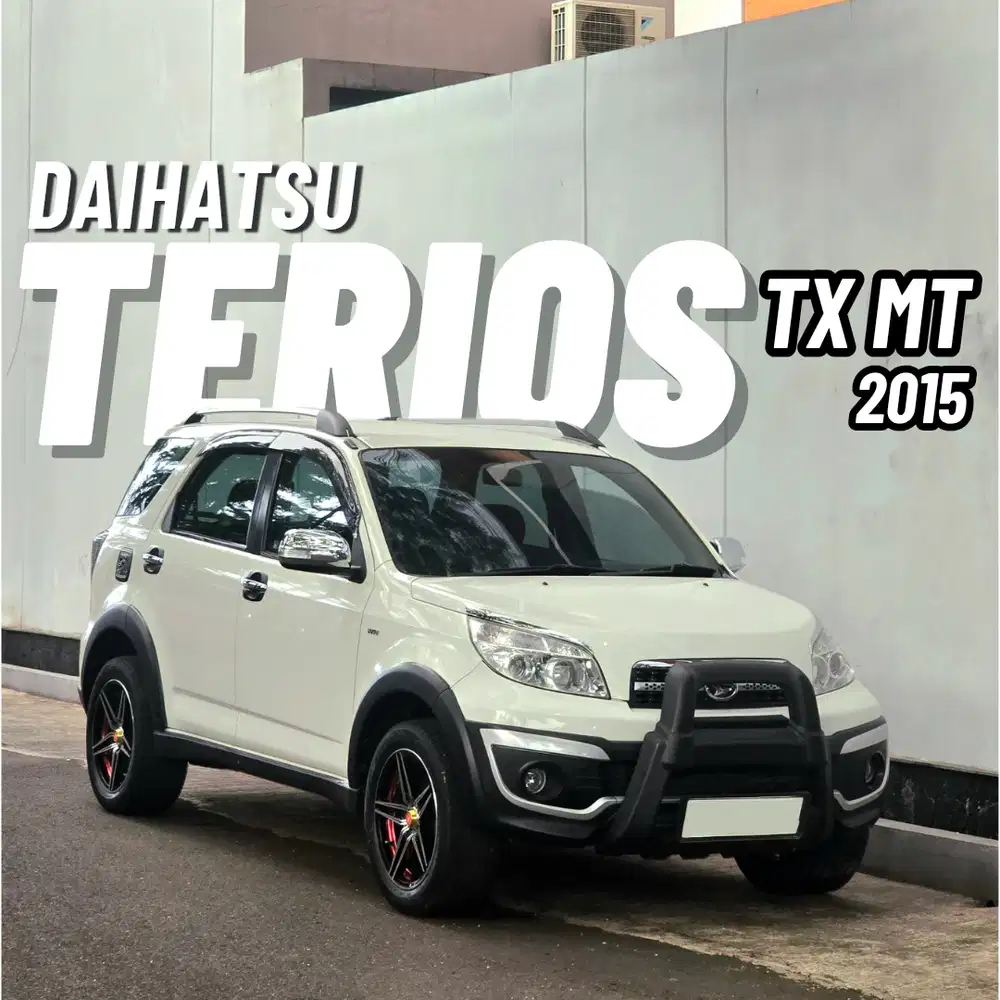 Daihatsu Terios TX MT 2015 Putih Kondisi Sangat PRIMA Siap PAKAI