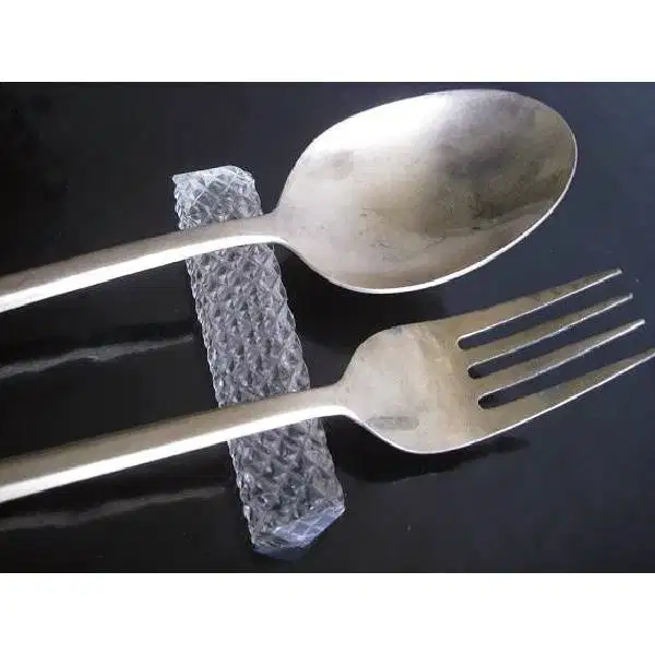 Bestek Leggers Antik - Art deco Luxe 3 kristal berukir zaman Belanda