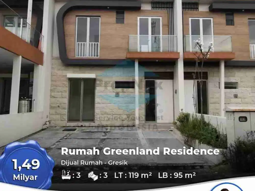Murah, Rumah Greenland Residence Menganti SIAP HUNI