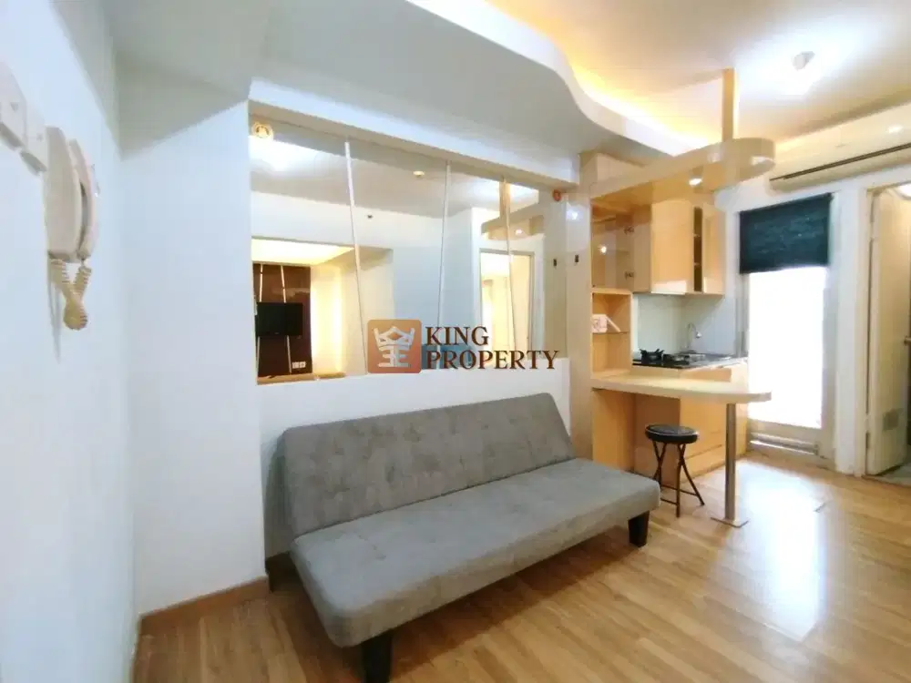 Jarang Ada! 1Br 35M² Renov Full Furnished Modern Vibes, Smartlock Aman Apartemen Green Bay Pluit Greenbay