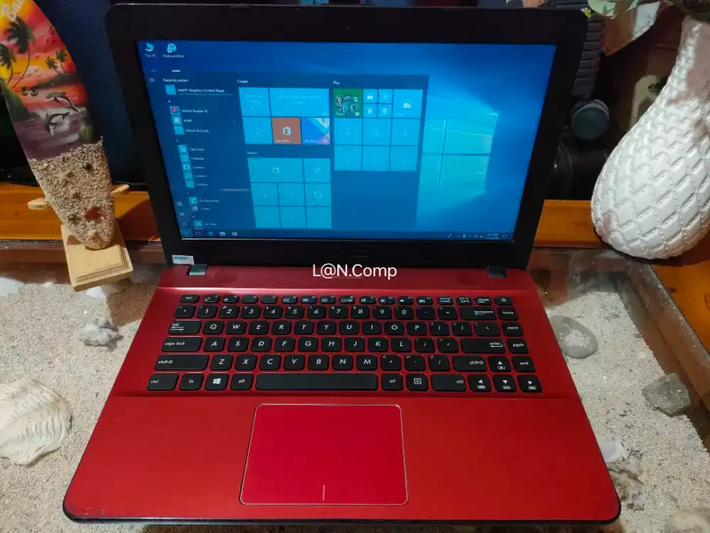 Laptop Asus X441 ram 4gb Normal