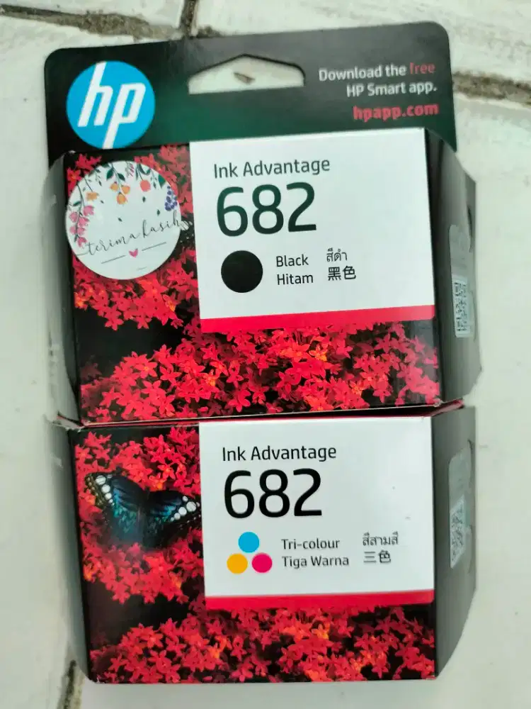 Tinta hp 680 & 682 baru