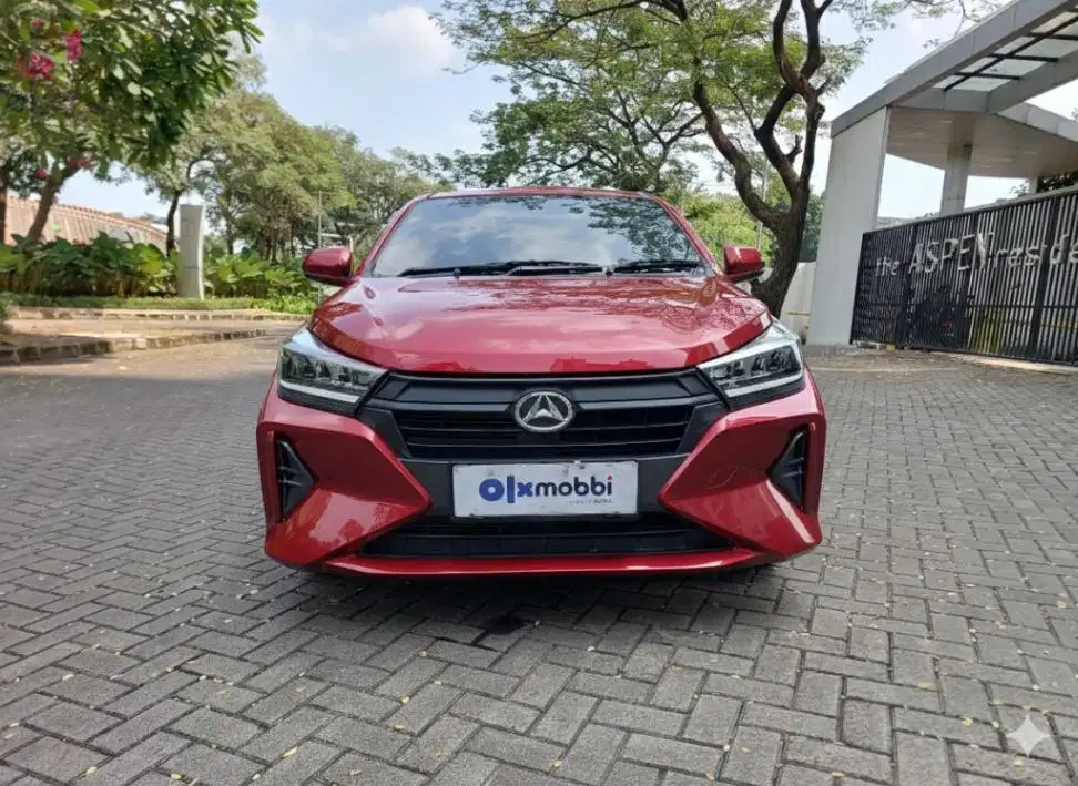 DP RINGAN Daihatsu Ayla 1.2 R Bensin-MT 2024 Merah CZODB