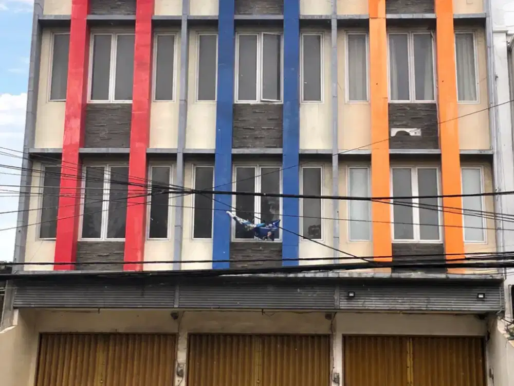 Dijual 2 Ruko Gandeng Boulevard 504m2 3lt Siap Pakai Strategis di Pluit