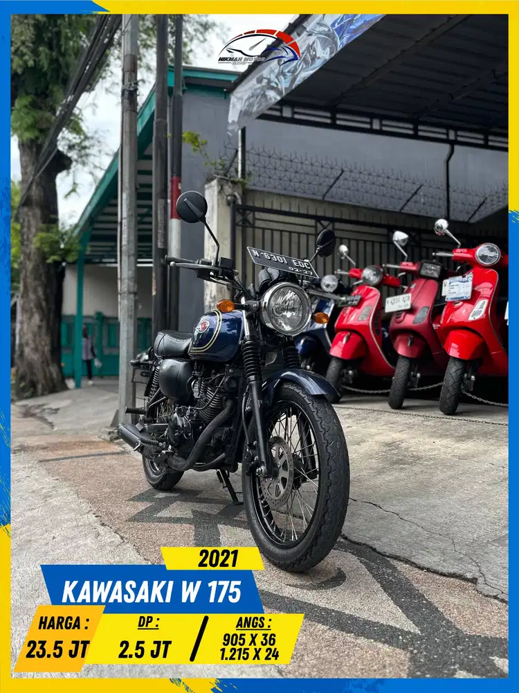 KAWASAKI W 175 2021 MONGGO GAS POLL MASZEHH HIKMAH MOTOR KEPUH