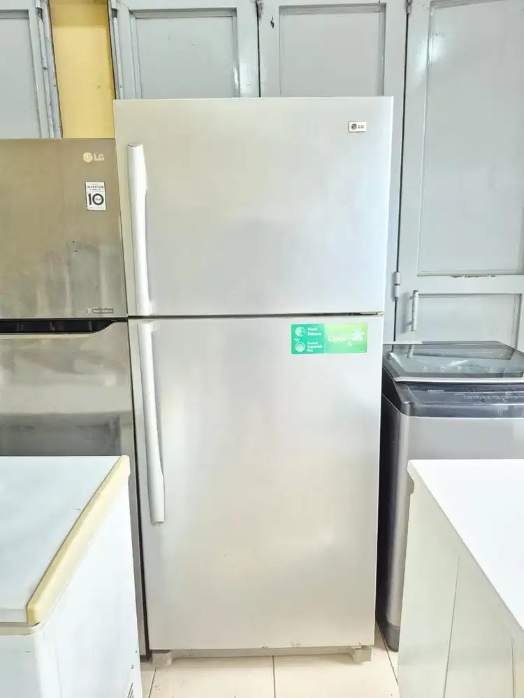 Free antar kulkas jumbo LG 500L