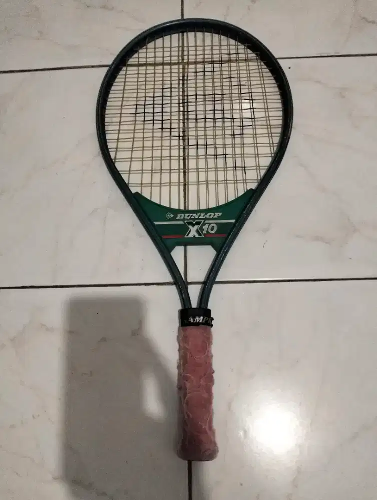 Raket tenis dunlop X10 utk anak2/pemula murah saja
