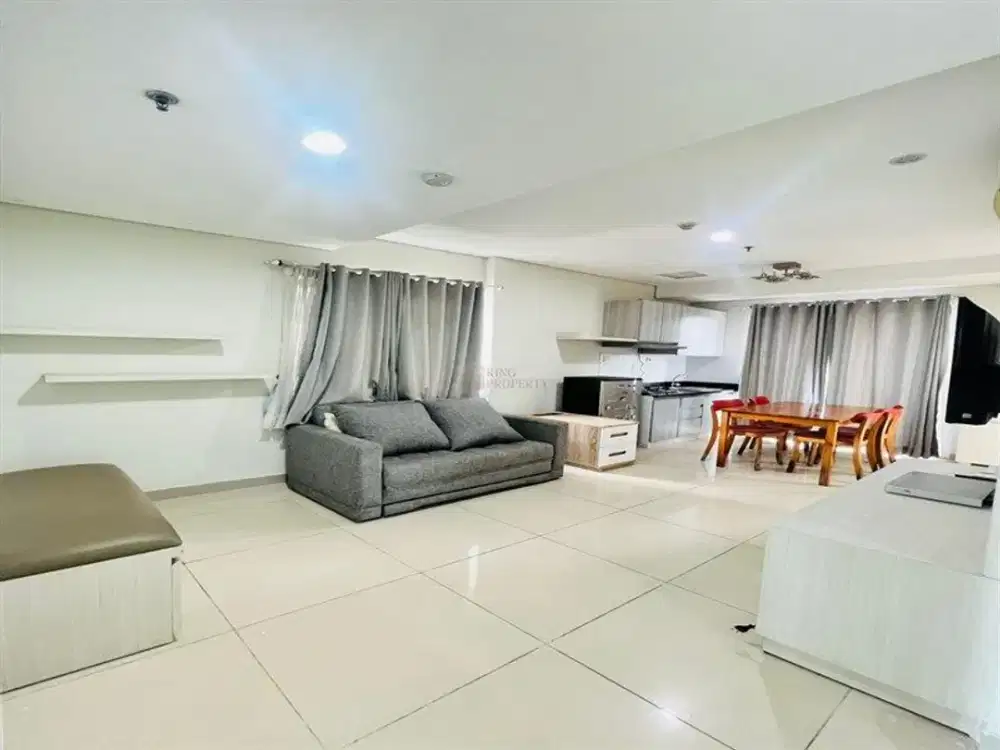 Termurah Sewa 2BR Semifurnished di Madison Park Akses ke Mall Central Park & Tol Dengan Fasilitas Kolam Renang, Gym Dekat ke Taman Anggrek, Neo Soho