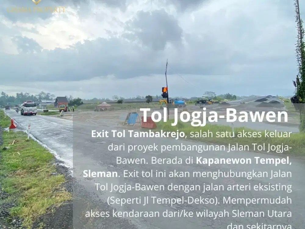 Rumah 300Jt-an Di Sleman Legalitas SHM Dekat Pintu Tol Tambakrejo