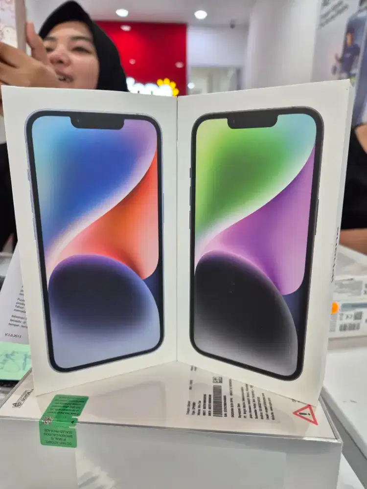 Ready iPhone 14 128gb Garansi iBox Resmi