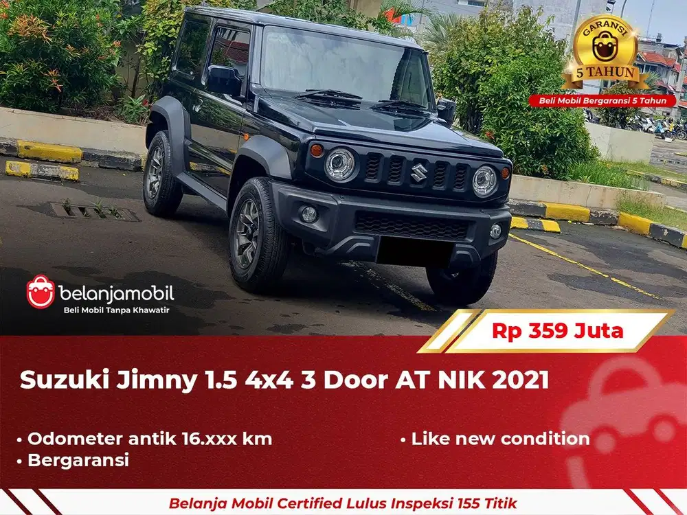 [ 4x4 ] Suzuki Jimny 1.5 3 Door AT 2021/2022