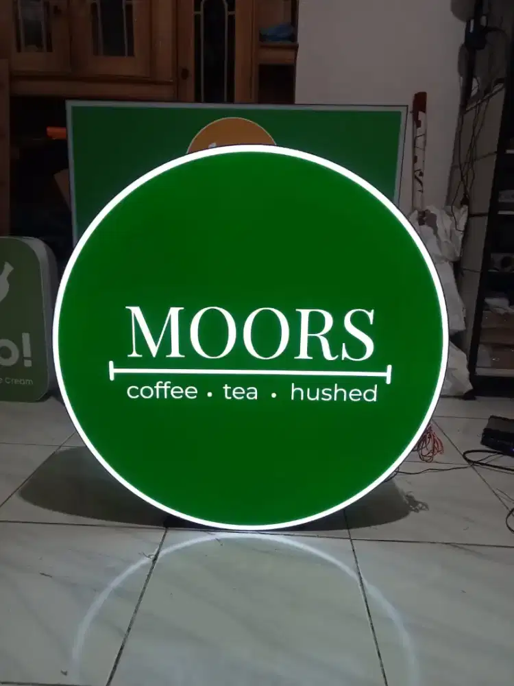 Neonbox free disian dan pemasangan