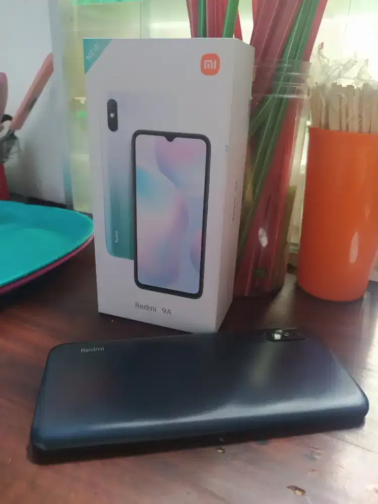 Redmi 9a lengkap box segel
