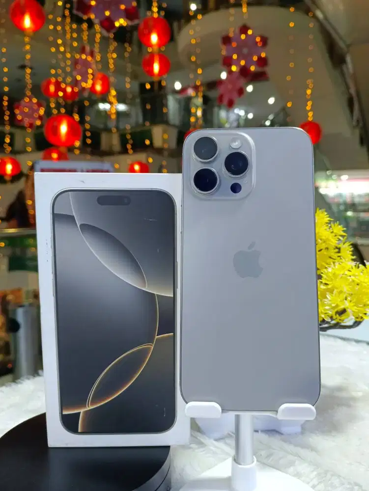 IPHONE 16 PRO MAX 256GB SECOND INDO