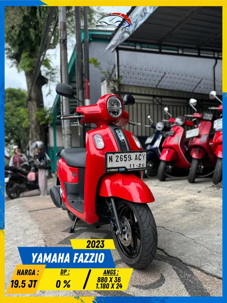 YAMAHA FAZZIO 2023 NEGO SAMPE DEAL HIKMAH MOTOR KEPUH