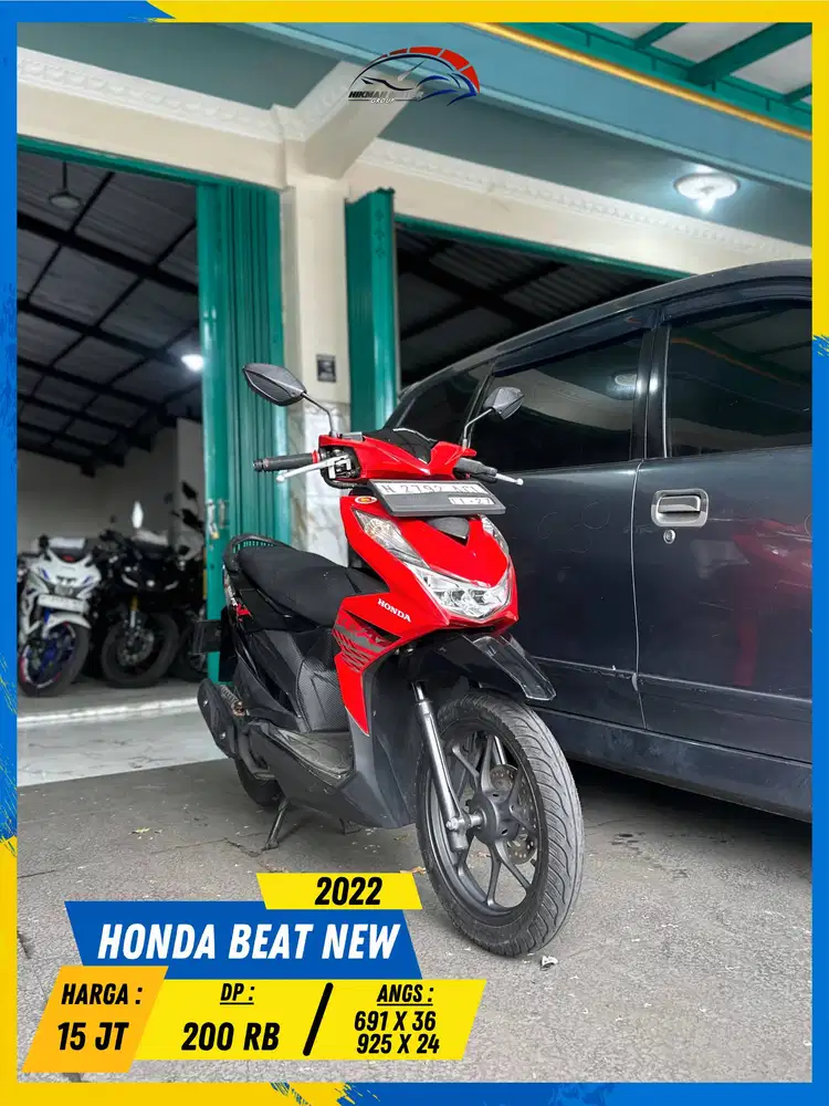 HONDA BEAT NEW 2022 MESIN DIJAMIN AMAN HIKMAH MOTOR KEPUH