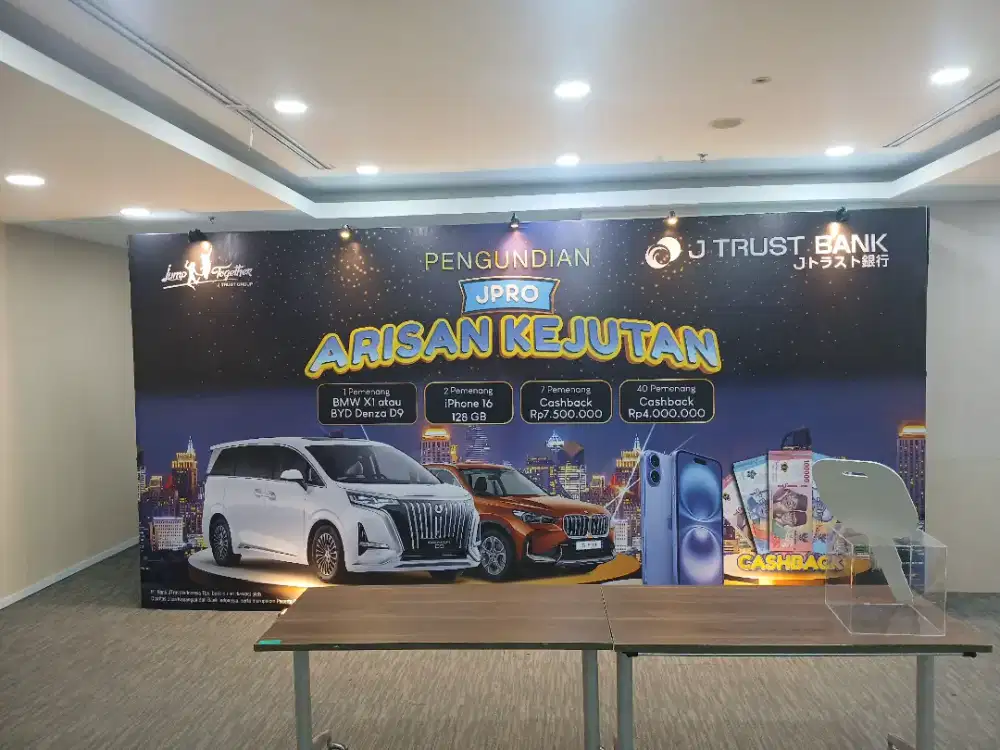 Jasa Pemasangan Backdrop