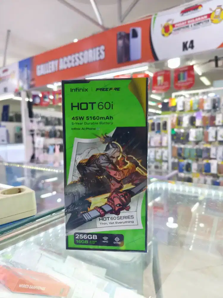 Hot 60i 8/256 segel garansi resmi infinix