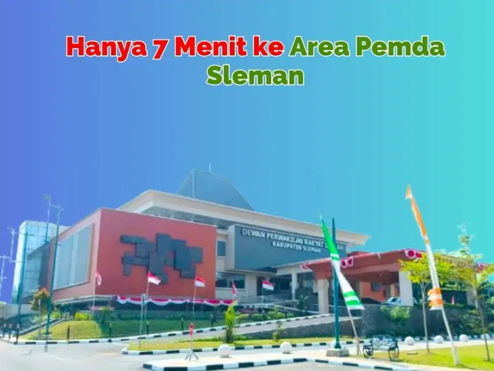 Tinggal Di Cluster Nyaman, Dekat Ke Pemda Sleman Harga 600Jt-an