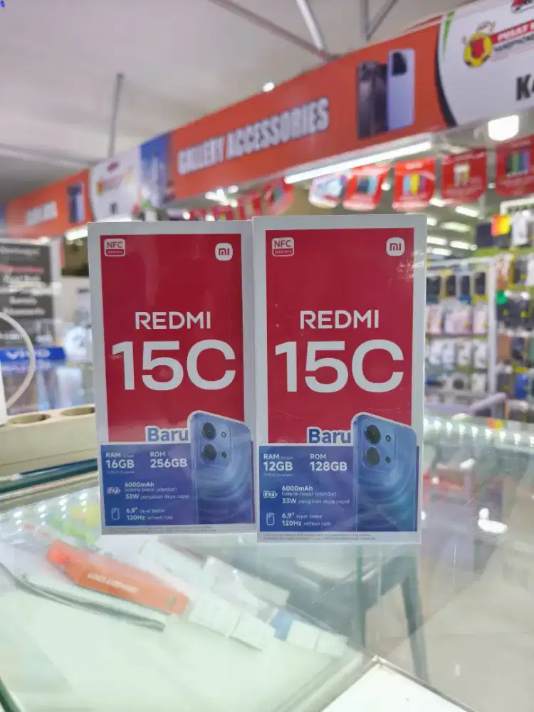 Redmi 15c 8/256 segel garansi 15 bulan