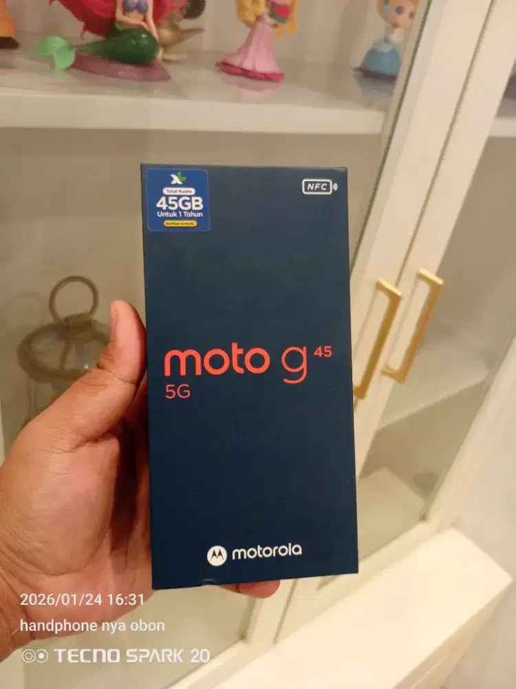 Motorola g45 open box 8/256