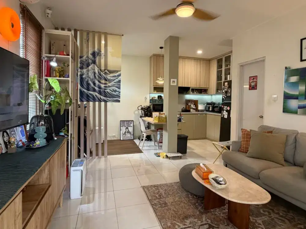 Rumah Hoek Martinez Serpong 2KT 72m2 PPJB Siap AJB Semi Furnished