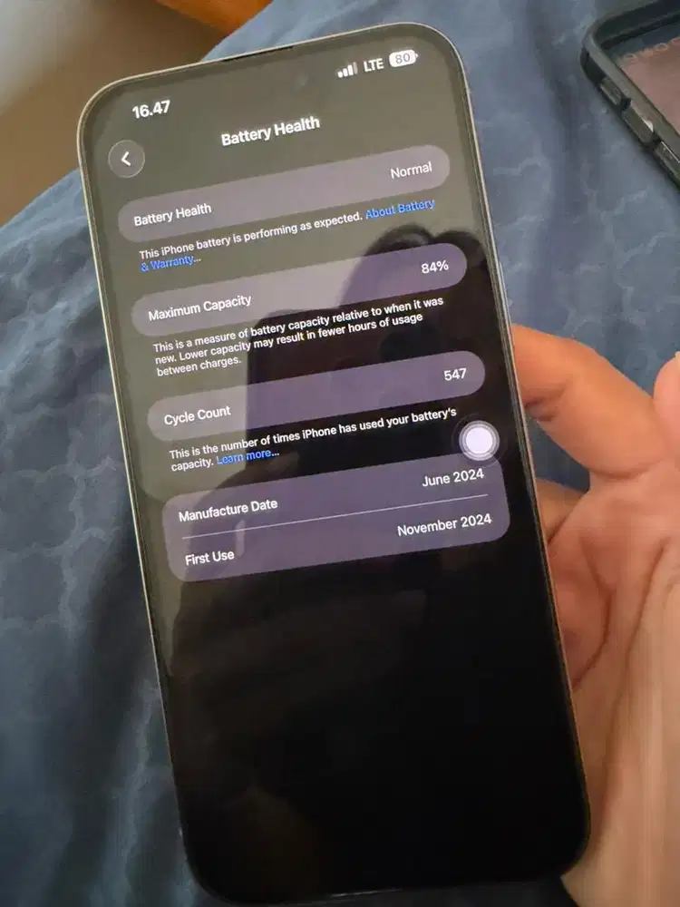 Iphone 15 promax 256 blibli masi garansi 8 bulan lagi