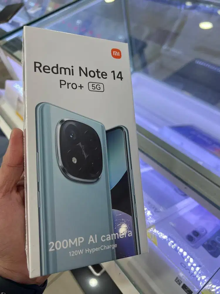 Redmi Note 14Pro Plus 5G ram8/256gb new garansi resmi xiaomi tam ready