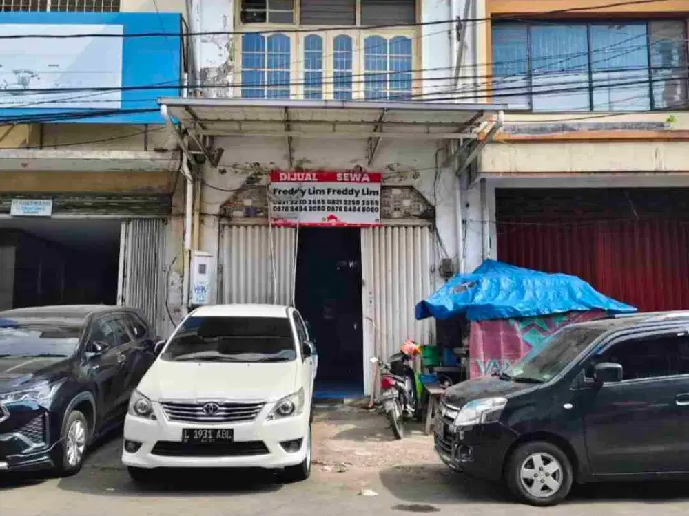 Ruko Songoyudan Lokasi Strategis & Ramai Selangkah ke Pasar Pabean Surabaya.