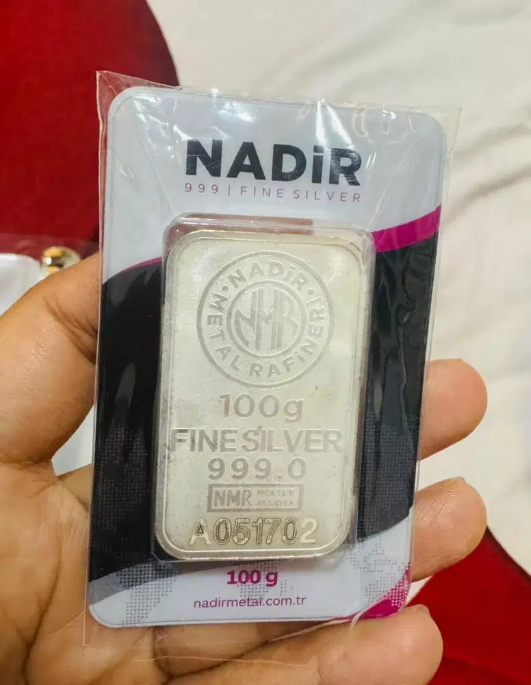 FINE SILVER NADiR (PERAK) 100gr PRESS