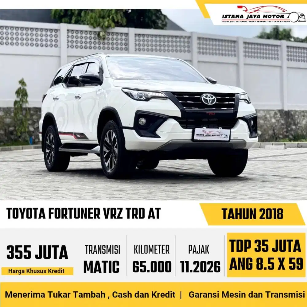 LOW KM Toyota Fortuner VRZ TRD 2.4 Diesel AT 2018
