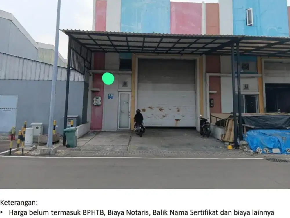 Dijual cepat gudang di Sedayu Biz Park Daan Mogot