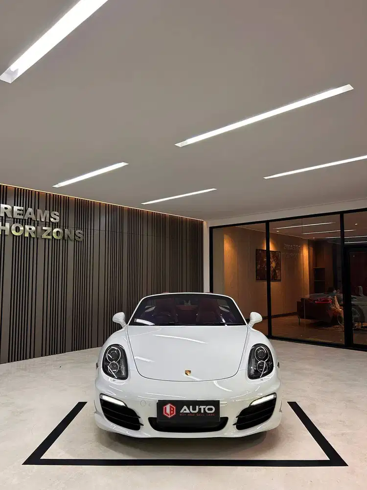 Porsche Boxster 2.7 PDK AT 2015 Cabriolet Putih Boxter B1583NBJ Km10rb