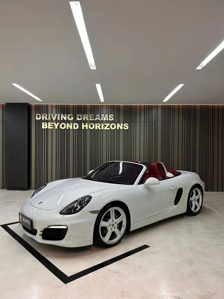 Porsche Boxster 2.7 PDK AT 2015 Cabriolet Putih Boxter B1583NBJ Km10rb