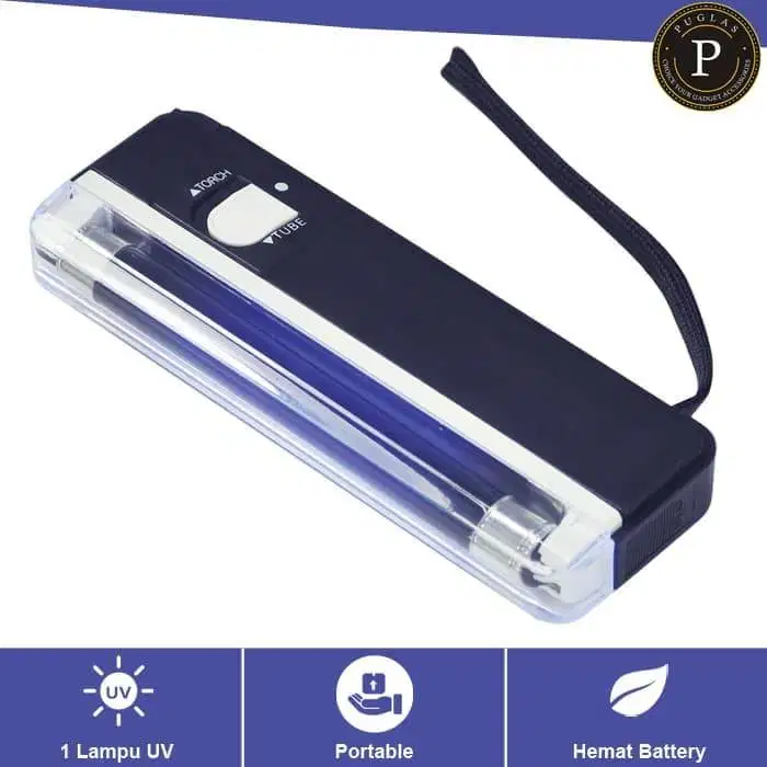 Alat Periksa Detektor Uang Palsu Lampu Portable Canggih Detector