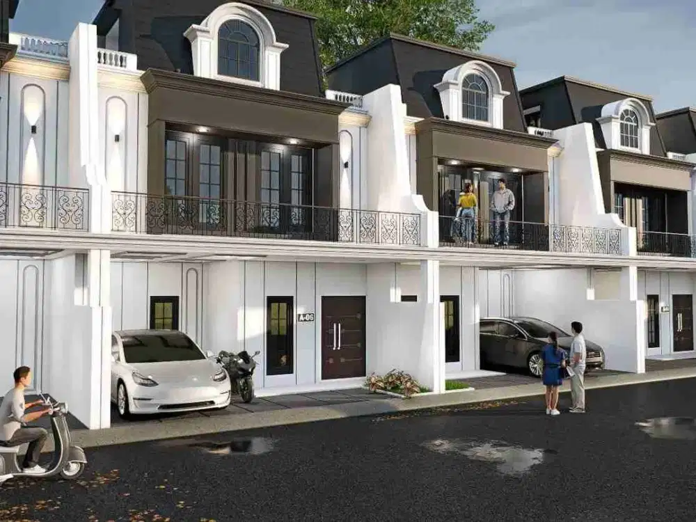 Dijual Rumah 2 Lantai Free BPHTB Dekat Gerbang Toll Cijago Kukusan Beji