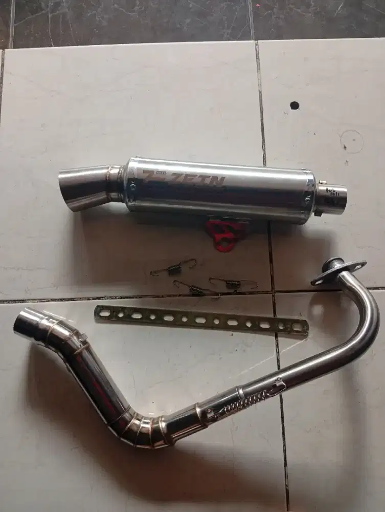 Knalpot samlong pemakaian 1 hari