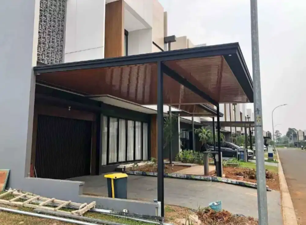 Kanopi atap alderon rs