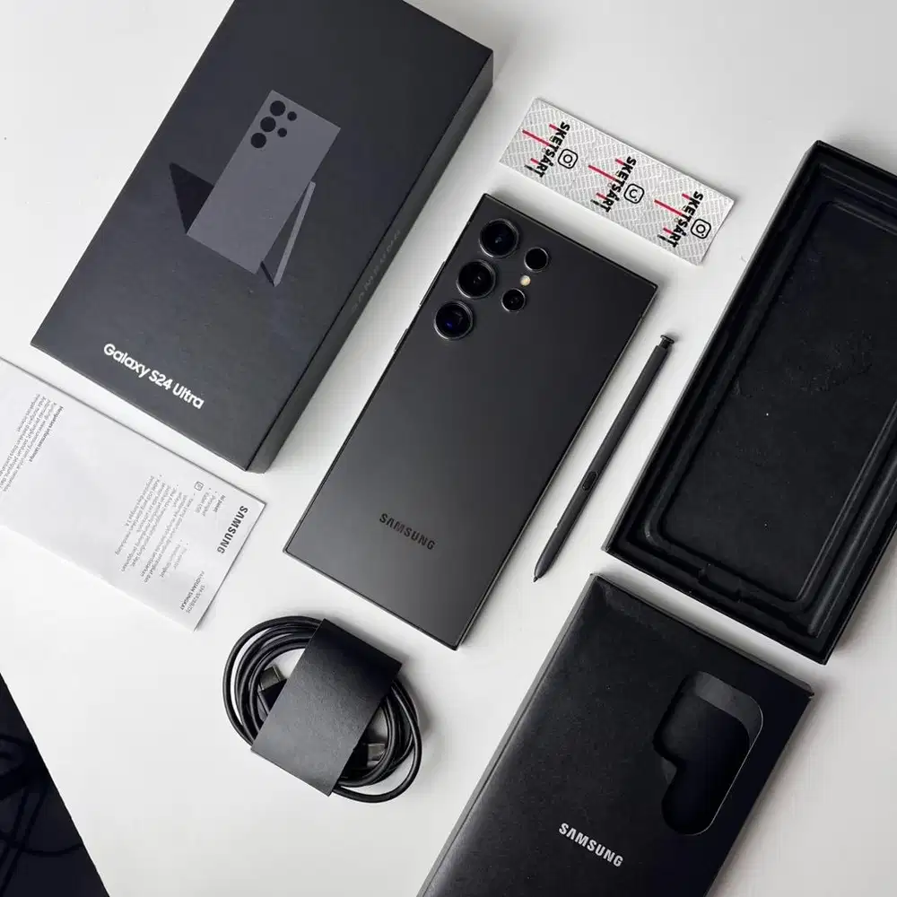 Samsung S24 Ultra 12gb 512gb Titanium Black Eks Garansi Resmi Sein